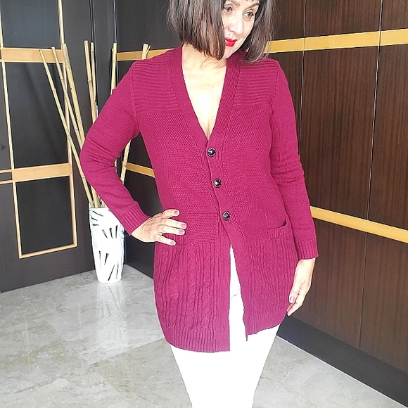 Karen Scott Knitted Cotton Blend 